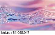 Captivating water ripples with shimmering colors creating a serene atmosphere in nature. Стоковое AI-видео, аниматор Сергей Толмачёв / Фотобанк Лори