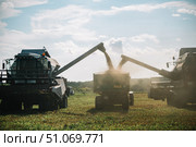 Уборка ячменя. Редакционное фото, фотограф Татьяна Головина / Фотобанк Лори