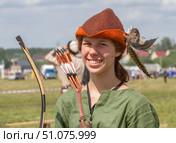 Международный турнир лучников в селе Иглино респ. Башкортостан в 2018 году. Редакционное фото, фотограф Андреева Тамара Викторовна / Фотобанк Лори
