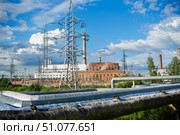 Городская ТЭЦ г. Саров (2019 год) Стоковое фото, фотограф Станислав Зайцев / Фотобанк Лори