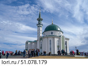 Мечеть Мухамадсалим в Стерлитамаке. (2024 год). Редакционное фото, фотограф Андреева Тамара Викторовна / Фотобанк Лори