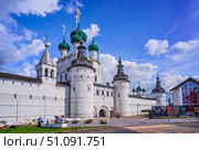 Ростовский Кремль, Ростов Великий, Ярославская область. Стоковое фото, фотограф Baturina Yuliya / Фотобанк Лори