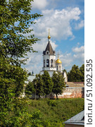 Vladimir, Russia - 07.25.2025. Scenic View of Bogoroditse-Rozhdestvensky Monastery. Стоковое фото, фотограф Ольга Губская / Фотобанк Лори