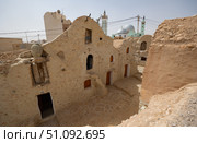 Dwellings in village of Berbers. Gsar of Hadada, Tatahouine. Стоковое фото, фотограф Яков Филимонов / Фотобанк Лори