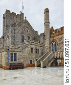 St. Michael's Mount castle and Church of St Michael and All Angels. Cornwall. England. Great Britain (2009 год). Стоковое фото, фотограф Сергей Пристяжнюк (Serg Zastavkin) / Фотобанк Лори