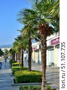 View of the embankment of the city of Yalta (2017 год). Редакционное фото, фотограф Александр Карпенко / Фотобанк Лори
