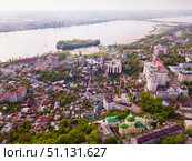 Aerial view of Voronezh. Стоковое фото, фотограф Яков Филимонов / Фотобанк Лори