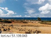 Coastline of Caesaria. (2017 год). Стоковое фото, фотограф Емельянов Евгений Викторович / Фотобанк Лори