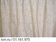 curtain drape of fabric hanging. Стоковое фото, фотограф Наталия Кирсанова / Фотобанк Лори