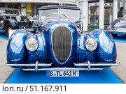 BERLIN - MAY 10, 2025: The grand prix race car Talbot-Lago T23, 1941. Classic Days Berlin. Редакционное фото, фотограф Sergey Kohl / Фотобанк Лори