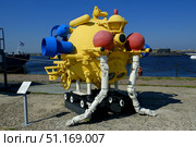 Морской телевизионный комплекс МТК 200 для поиска и спасания с глубиной погружения до 1500 м Россия Кронштадт Август 07 2025. Редакционное фото, фотограф Виталий Шкапский / Фотобанк Лори