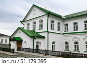 Иоанно-Введенский Междугорский  женский монастырь. Архиерейский корпус с домовой церквью Введения во храм Пресвятой Богородицы. Поселок Прииртышский. Тюменская область. Стоковое фото, фотограф Александр Тараканов / Фотобанк Лори
