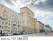Краснопрудная улица. Москва. Редакционное фото, фотограф E. O. / Фотобанк Лори