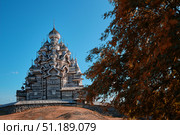 Церковь Преображения Господня в Кижах . Church of the Transfiguration of the Lord in Kizhi (2025 год) Редакционное фото, фотограф Татьяна Сафронова / Фотобанк Лори
