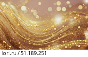 Sparkling golden waves create a magical atmosphere in a dazzling display of light and color. Стоковое AI-видео, аниматор Ekaterina Ismagilova / Фотобанк Лори