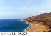 Picturesque view of the Mediterranean coast in Algeria. Стоковое фото, фотограф Евгений Ткачёв / Фотобанк Лори