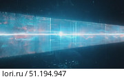 The visuals showcase captivating, colorful light patterns in a dynamic digital environment, creating an immersive experience filled with energy and movement. Стоковое AI-видео, аниматор Данила Большаков / Фотобанк Лори