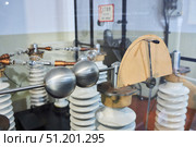 St. Petersburg, Russia - May 26, 2021: The Museum of Technology in the Peter and Paul Fortress. Prototypes for the development of rocket engines. Редакционное фото, фотограф Наталия Кирсанова / Фотобанк Лори