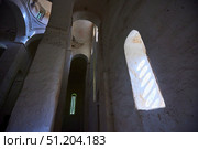 Northern Zelenchuk Church inside, now defunct, Nizhny Arkhyz. The Christian Orthodox Church, 10th century AD. Стоковое фото, фотограф Наталия Кирсанова / Фотобанк Лори