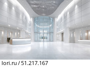 Empty corridor in modern Hospital ICU blurred background. Blur defocused interior of modern clinic. Abstract defocused corridor of medical centre, laboratory, lab. Healthcare and medicine concept. Стоковое AI-изображение, AI-художник Марина Демидюк / Фотобанк Лори