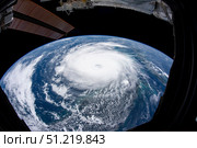 Hurricane Dorian as the storm churned over the northwestern Bahamas. Stocktrek Images, Inc./TASS. Стоковое фото, агентство ТАСС / Фотобанк Лори