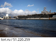 USS Abraham Lincoln Michael Wood/Stocktrek Images/TASS. Стоковое фото, агентство ТАСС / Фотобанк Лори