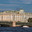 The State Hermitage Museum (Winter Palace) from the Palace Bridge and the Neva River. Russia, Saint Petersburg, August 15, 2025. Редакционное фото, фотограф Photojuli / Фотобанк Лори