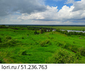 Есенинские места. Природа рязанской области. Пейзажи в музее Сергея Есенина Константиново (2022 год). Редакционное фото, фотограф Мария Сергеева / Фотобанк Лори