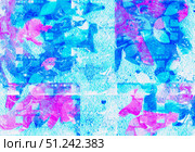 Watercolour abstract handmade painting background for design. Mixed media image. Акварельная абстрактная картина ручной работы, фон для дизайна. Изображение в смешанной технике. Стоковая иллюстрация, иллюстратор Luizavictorya72 / Фотобанк Лори