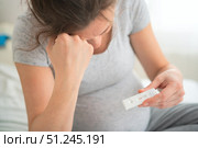 Pregnancy PCR test moment. Стоковое фото, фотограф Скоробогатова Е. / Фотобанк Лори