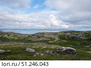 Russia, Murmansk region, Kola Peninsula. Mountains and tundra. August 2025. Стоковое фото, фотограф Ирина Толокновская / Фотобанк Лори