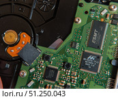 Hard Disk Drive Internal Components and Features. Редакционное фото, фотограф Sergakoff / Фотобанк Лори