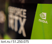 NVIDIA GeForce RTX Graphics Card Close-Up Shot. Редакционное фото, фотограф Sergakoff / Фотобанк Лори