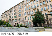 6-я линия ВО, дома 41, 41А, 43. Санкт-Петербург. Россия. Редакционное фото, фотограф E. O. / Фотобанк Лори