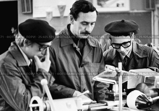 03.10.1984. СССР. Москва. Учебно-производственный комбинат (УПК) Советского района города Москвы. Редакционное фото, фотограф Александр С. Курбатов / Фотобанк Лори