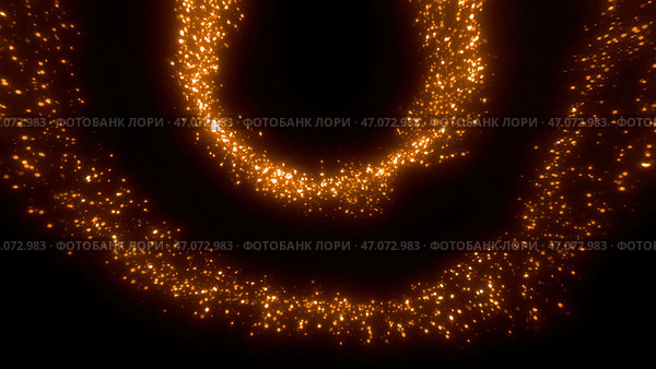 A black background with circles of sequins twitching in different directions made in cartoon abstraction. Стоковая иллюстрация, иллюстратор David Kashakhi / Фотобанк Лори