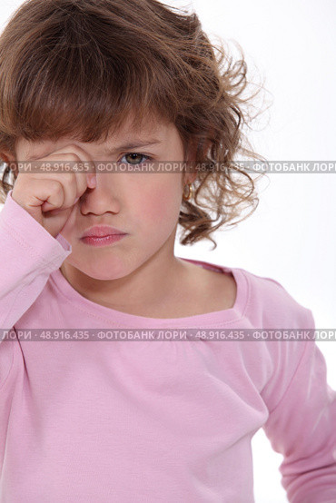 A crying child. Стоковое фото, агентство Ingram Publishing / Фотобанк Лори