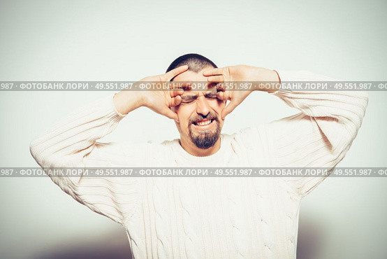 A man who made a mistake. Стоковое фото, агентство Ingram Publishing / Фотобанк Лори