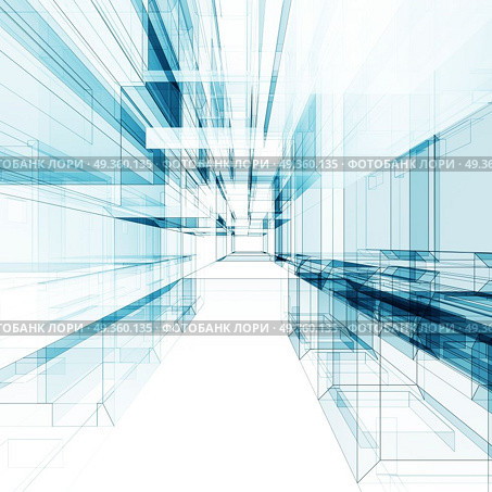 Abstract architecture background. design and 3d rendering model my own. Abstract architecture background 3d rendering. Abstract architecture background 3d rendering. Стоковое фото, агентство Ingram Publishing / Фотобанк Лори