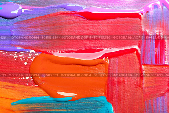 Abstract art backgrounds. Hand-painted background. SELF MADE. Стоковое фото, агентство Ingram Publishing / Фотобанк Лори