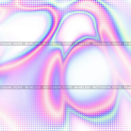 Abstract holographic iridescent composition. Background for banner, headline, presentation, corporate identity, flyer, poster, cover backdrop, wallpaper. Vector EPS10 not trace, include mesh gradient. abstract iridescent holographic background, vector mesh gradient. Стоковая иллюстрация, агентство Ingram Publishing / Фотобанк Лори