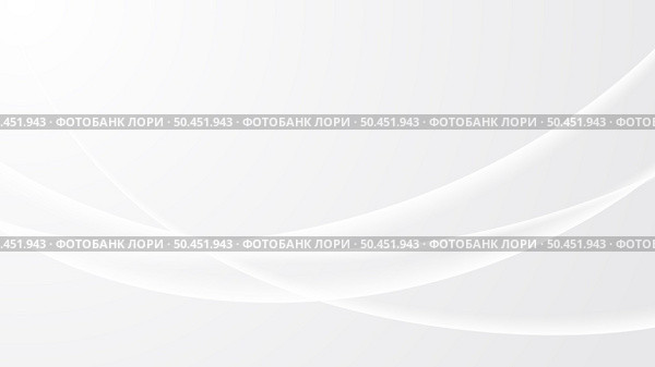 Abstract white and gray curved lines with lighting effect on clean background luxury style. Vector illustration. Стоковая иллюстрация, агентство Ingram Publishing / Фотобанк Лори