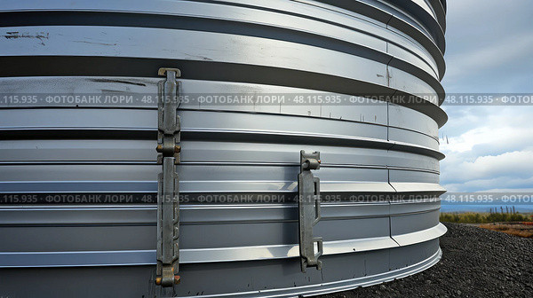 accommodate metal expansion joint ai generated. Стоковое AI-изображение, AI-художник Vectorwin / Фотобанк Лори