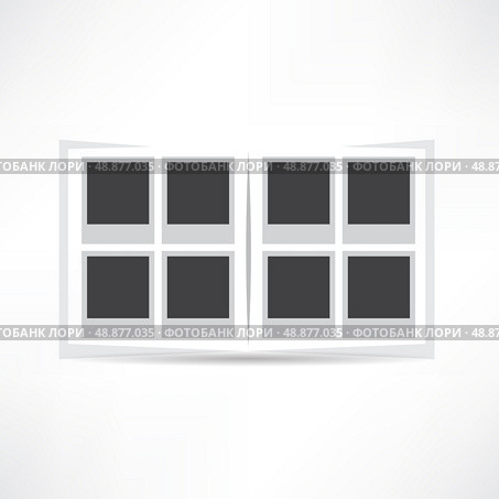 Album for photos icon. Стоковая иллюстрация, агентство Ingram Publishing / Фотобанк Лори