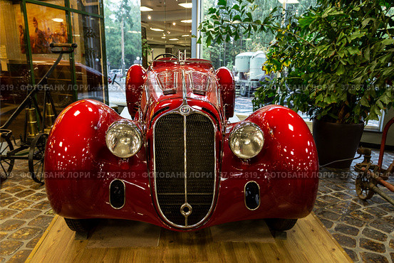 Alfa-Romeo 8C 2900B, years of production 1937-1939 year in Italy. The Museum of Technology of Vadim Zadorozhny. Moscow Region, Russia (2020 год). Редакционное фото, фотограф Наталья Волкова / Фотобанк Лори