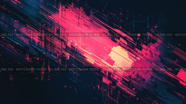 algorithm glitch-transitioning encrypted message ai generated. Стоковое AI-изображение, AI-художник Vectorwin / Фотобанк Лори