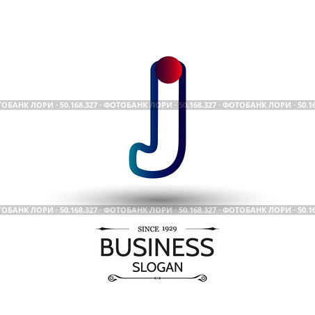 Alphabetic logo design with elegent design and typography vector. Стоковая иллюстрация, агентство Ingram Publishing / Фотобанк Лори