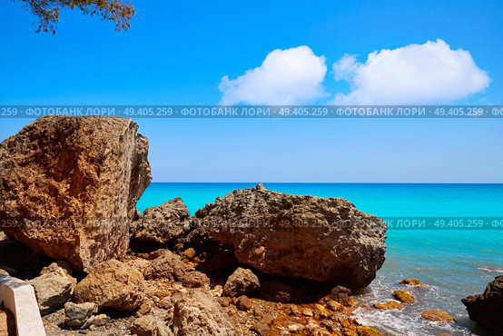 Altea beach in Alicante Playa de L Olla beach. Стоковое фото, агентство Ingram Publishing / Фотобанк Лори