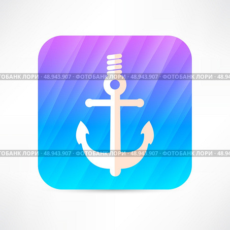 anchor icon. Стоковая иллюстрация, агентство Ingram Publishing / Фотобанк Лори