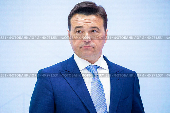 Андрей Воробьёв. Губернатор Московской области. (2023 год). Редакционное фото, фотограф Александр Тарасенков / Фотобанк Лори